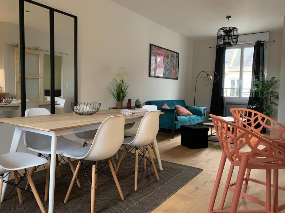 Appartements De Standing Centre Ville, Gare, Jardin,Terrasse Le Mans Eksteriør bilde